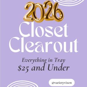 $25 and Under - Closet Clearout SHARE Show